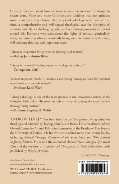 Christianity and the Rights of Animals