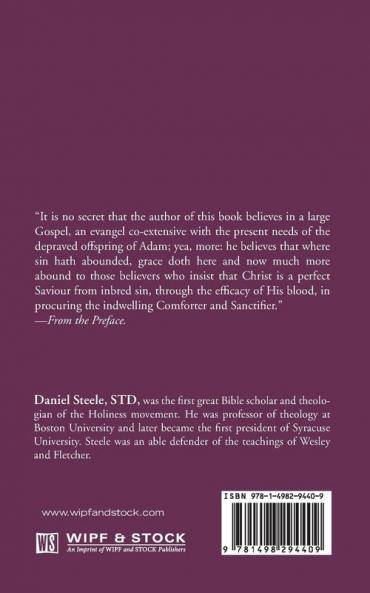A Substitute for Holiness; Or Antinomianism Revived