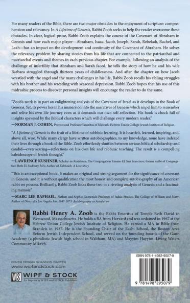 A Lifetime of Genesis: An Exploration of and Personal Journey Through the Covenant of Abraham in Genesis