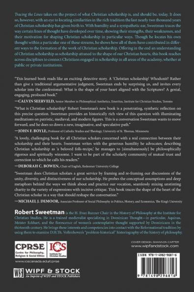 Tracing the Lines: Spiritual Exercise and the Gesture of Christian Scholarship (Currents in Reformational Thought)