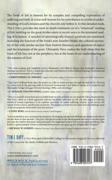 The Book of Job and the Mission of God: A Missional Reading