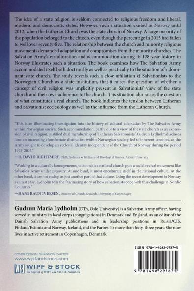 Lutheran Salvationists?: The Development Towards Registration as an Independent Faith Community in the Salvation Army in Norway with Focus on the Period 1975-2005
