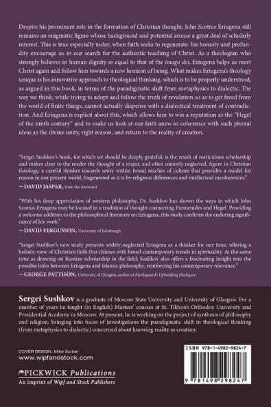 Being and Creation in the Theology of John Scottus Eriugena: An Approach to a New Way of Thinking