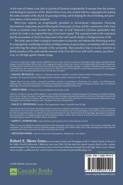 God is Green: An Eco-Spirituality of Incarnate Compassion