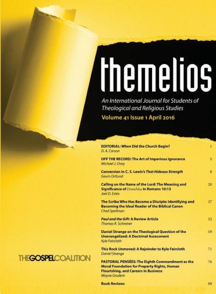 Themelios Volume 41 Issue 1