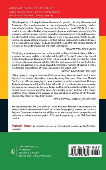 Geopolitics of Turkey-Kurdistan Relations
