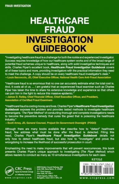 Healthcare Fraud Investigation Guidebook