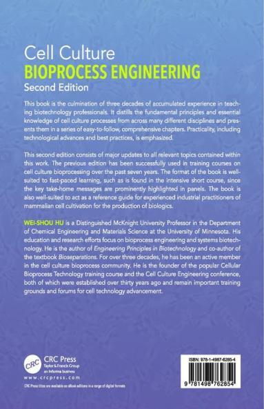 Cell Culture Bioprocess Engineering Second Edition