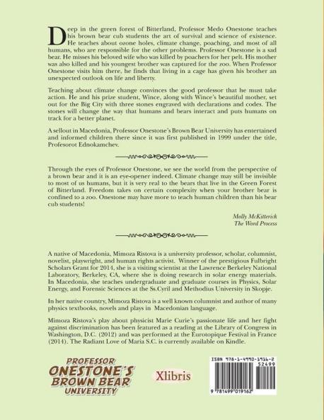 Professor Onestone's Brown Bear University