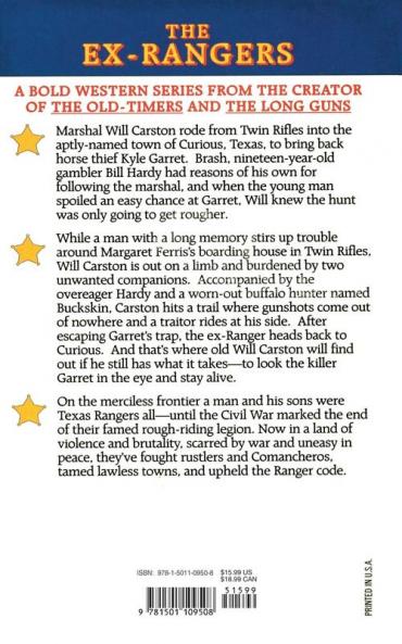 CARSTON'S LAW (EXRANGERS 9)