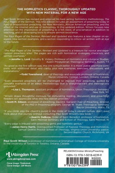 The Four Pages of the Sermon Revised and Updated