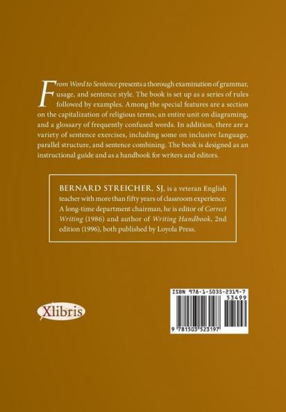 From Word to Sentence