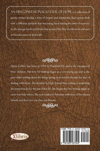 An Uncoventional Letter Of Hope