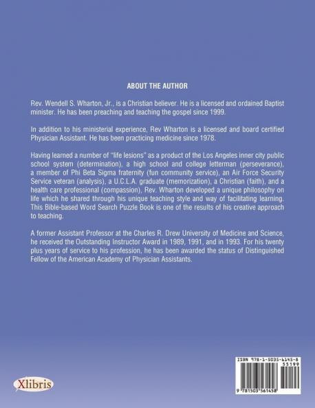 Wharton's Word Search Puzzles: Featuring the Books of the Bible