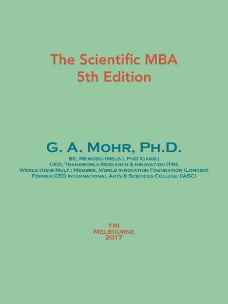 The Scientific MBA