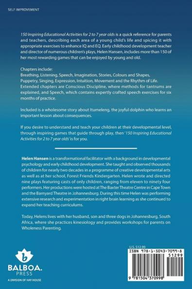 150 Inspiring Educational Activities for 2 to 7 year olds