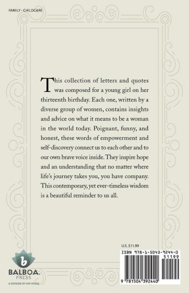 Letters to My Teenage Daughter