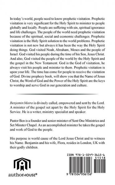 Divine Prophecy: Holy Spirit Now Visitation
