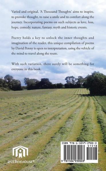 A Thousand Thoughts: A Book Of Poetry