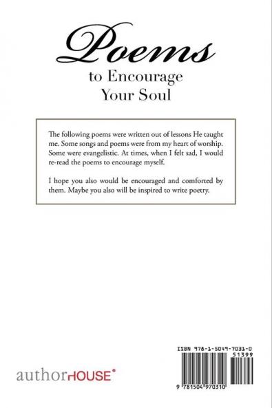 Poems to Encourage Your Soul