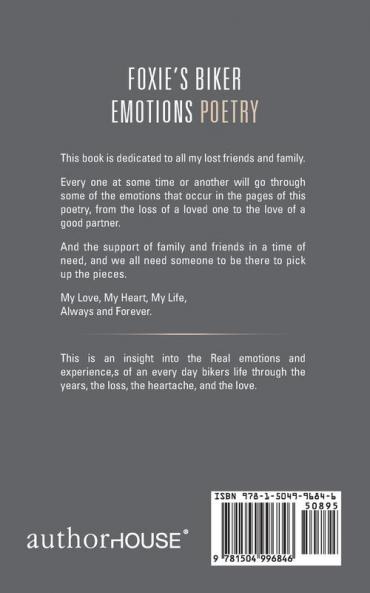 Foxies Biker Emotions Poetry
