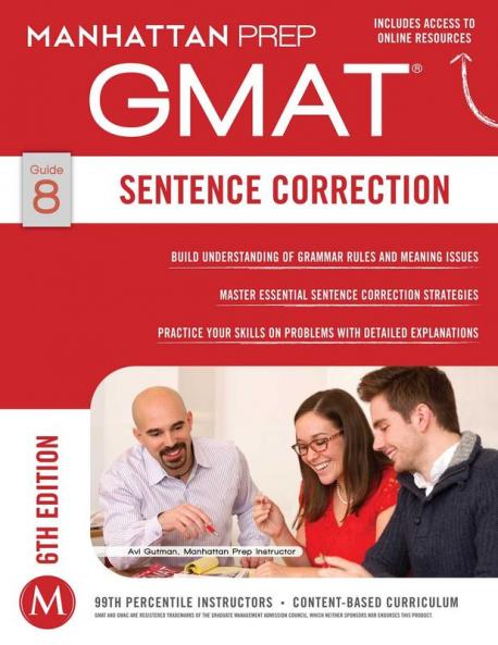 GMAT SENTENCE CORRECTION