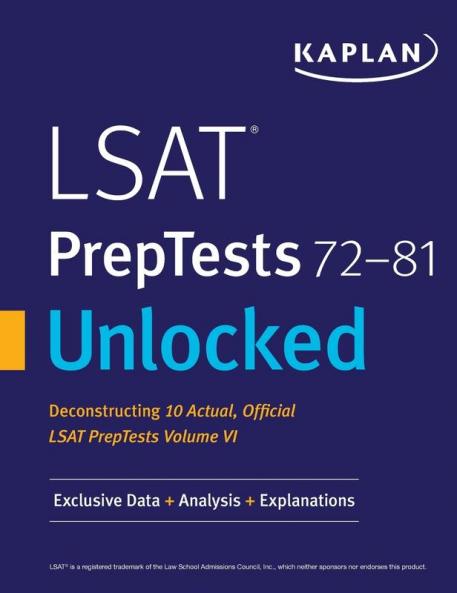 LSAT PrepTests 72-81 Unlocked