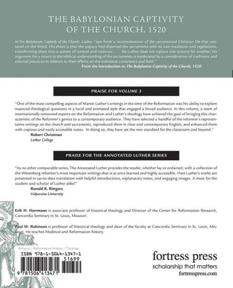 The Babylonian Captivity of the Church 1520