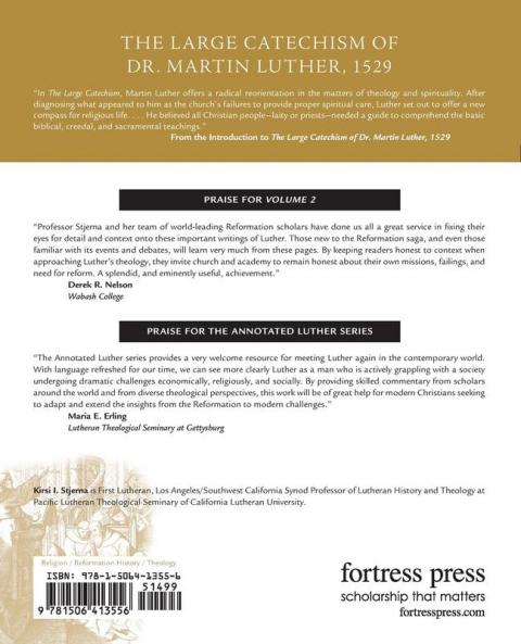 The Large Catechism of Dr. Martin Luther 1529