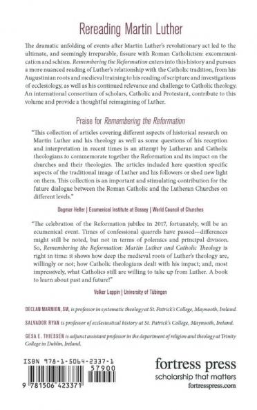 Remembering the Reformation