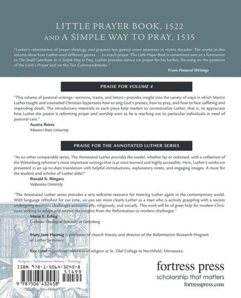 Little Prayer Book 1522 and A Simple Way to Pray 1535