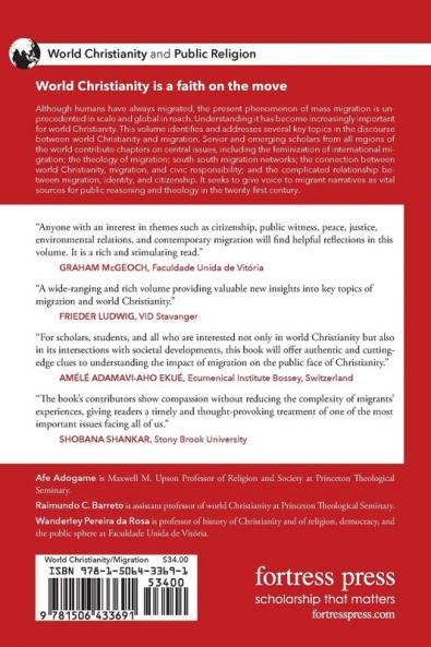 Migration and Public Discourse in World Christianity