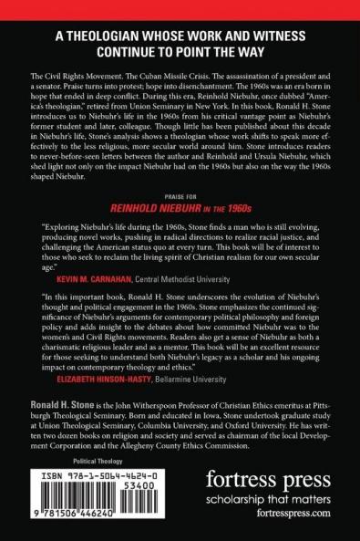 Reinhold Niebuhr in the 1960s