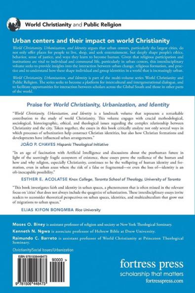 World Christianity Urbanization and Identity