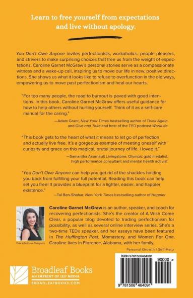 You Don't Owe Anyone