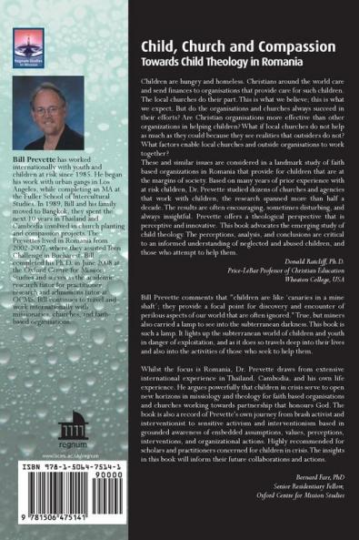 Child Church and Compassion: Towards Child Theology in Romania (Regnum Studies in Mission)