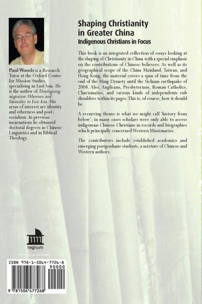 Shaping Christianity in Greater China