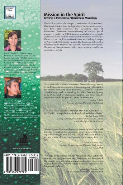 Mission in the Spirit: Towards a Pentecostal/Charismatic Missiology (Regnum Studies in Mission)