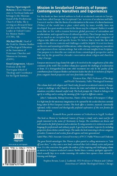 Mission in Secularised Contexts of Europe