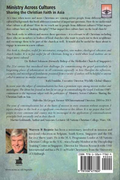 Ministry Across Cultures: Sharing the Christian Faith in Asia (Regnum Studies in Mission)