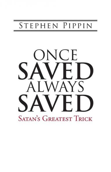 Once Saved Always Saved