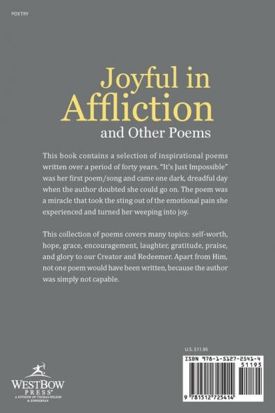 Joyful in Affliction