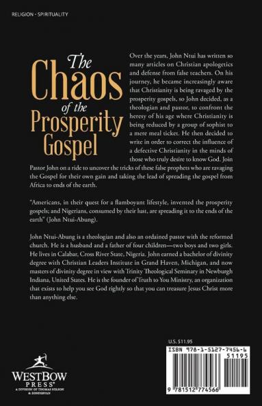 The Chaos of the Prosperity Gospel