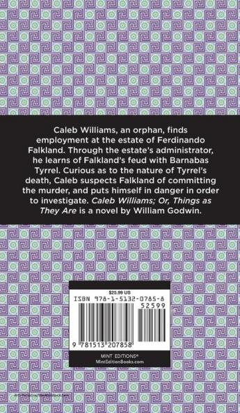 Caleb Williams; Or Things as They Are
