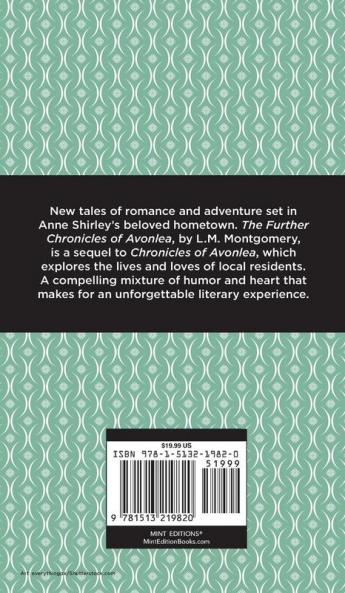 Further Chronicles of Avonlea