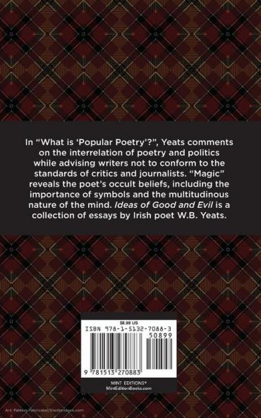 Ideas of Good and Evil
