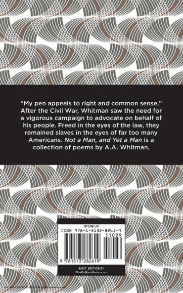 Not a Man and Yet a Man