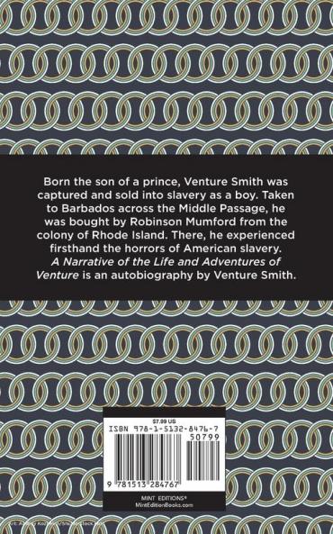 A Narrative of the Life and Adventure of Venture