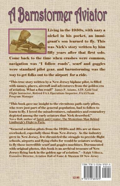 A Barnstormer Aviator: My Personal Journey to Scarf and Goggles Flying in the 1930s