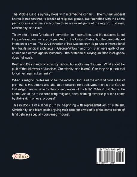 Jerusalem Gods Archeology History Wars Occupation Vs Ownership (Legal or Otherwise) & the Law Book 1
